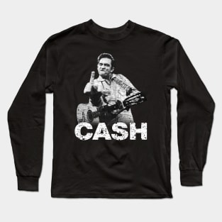 Johnny Cash | Vintage Long Sleeve T-Shirt